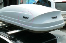 툴레 루프박스용 스티커 - 검정