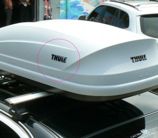 툴레 루프박스용 스티커 - 검정